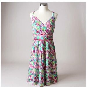 Chetta B Floral Maxi Dress - Multicolor SZ12 NWOT
